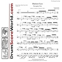 Porcupine Tree - Blackest Eyes | Drum Sheet + Play-Along Track